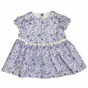 Hydrangea Blue Cotton Dress