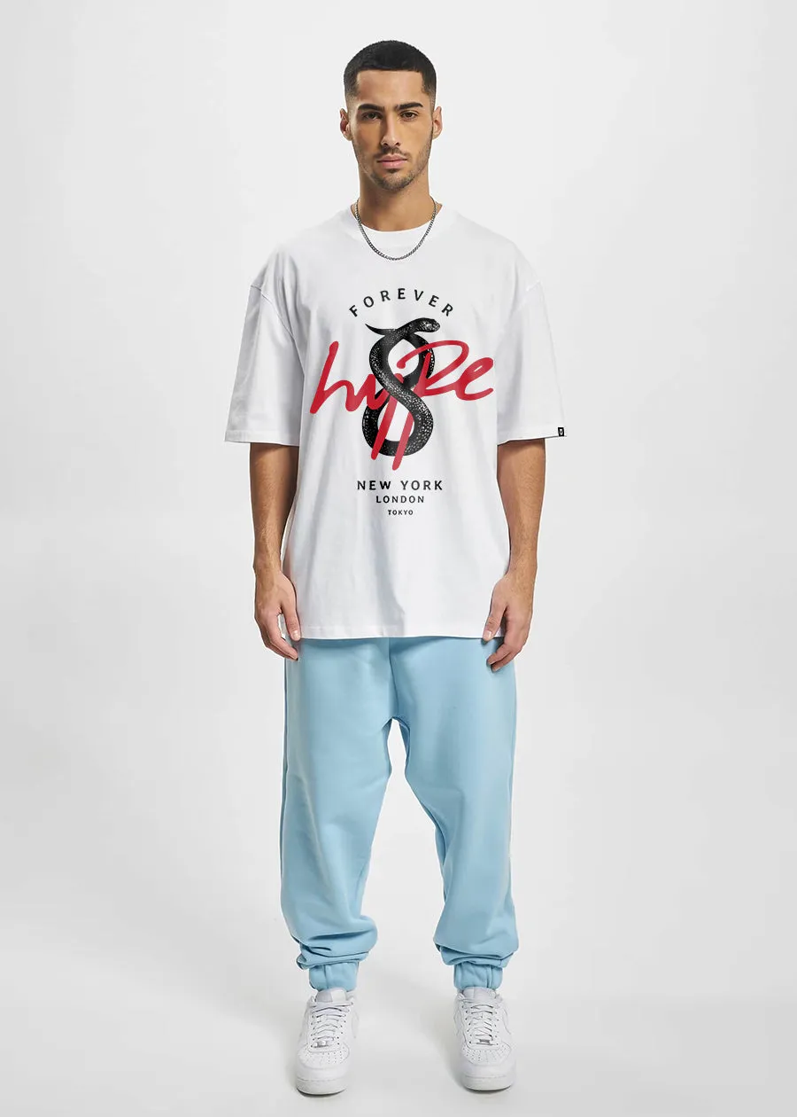 Hype Men Oversized Printed T-Shirt