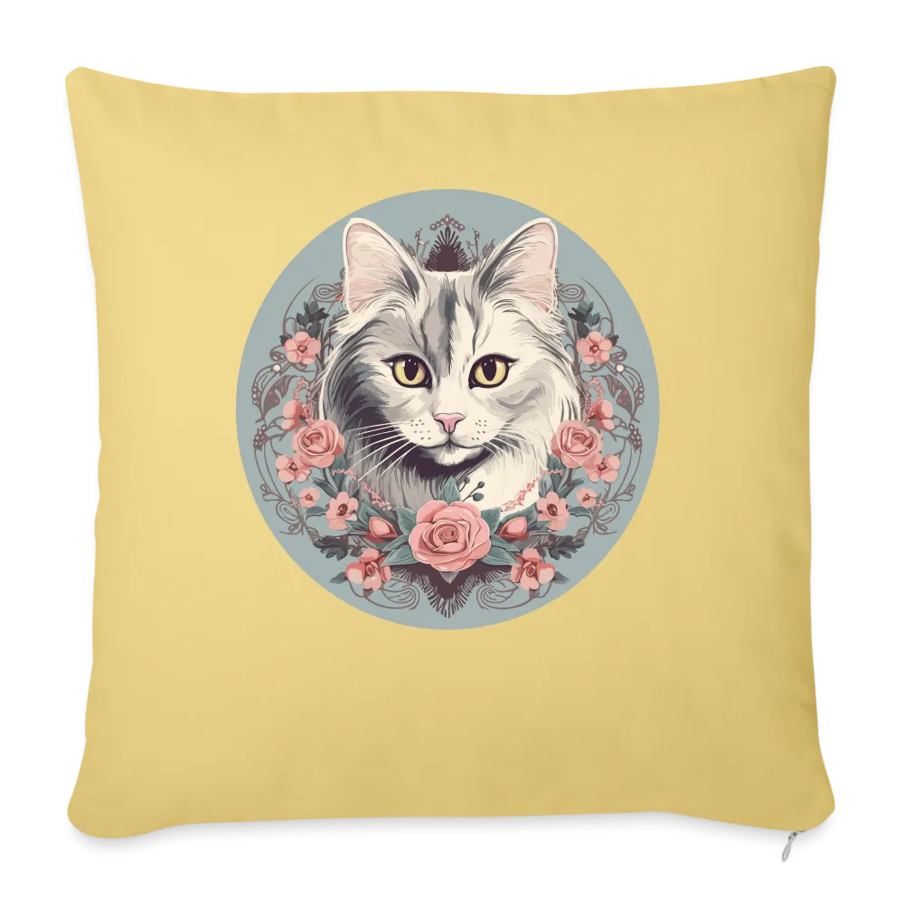 Kissenbezug 45x45cm mit Katzenmotiv "Romantic Cat"