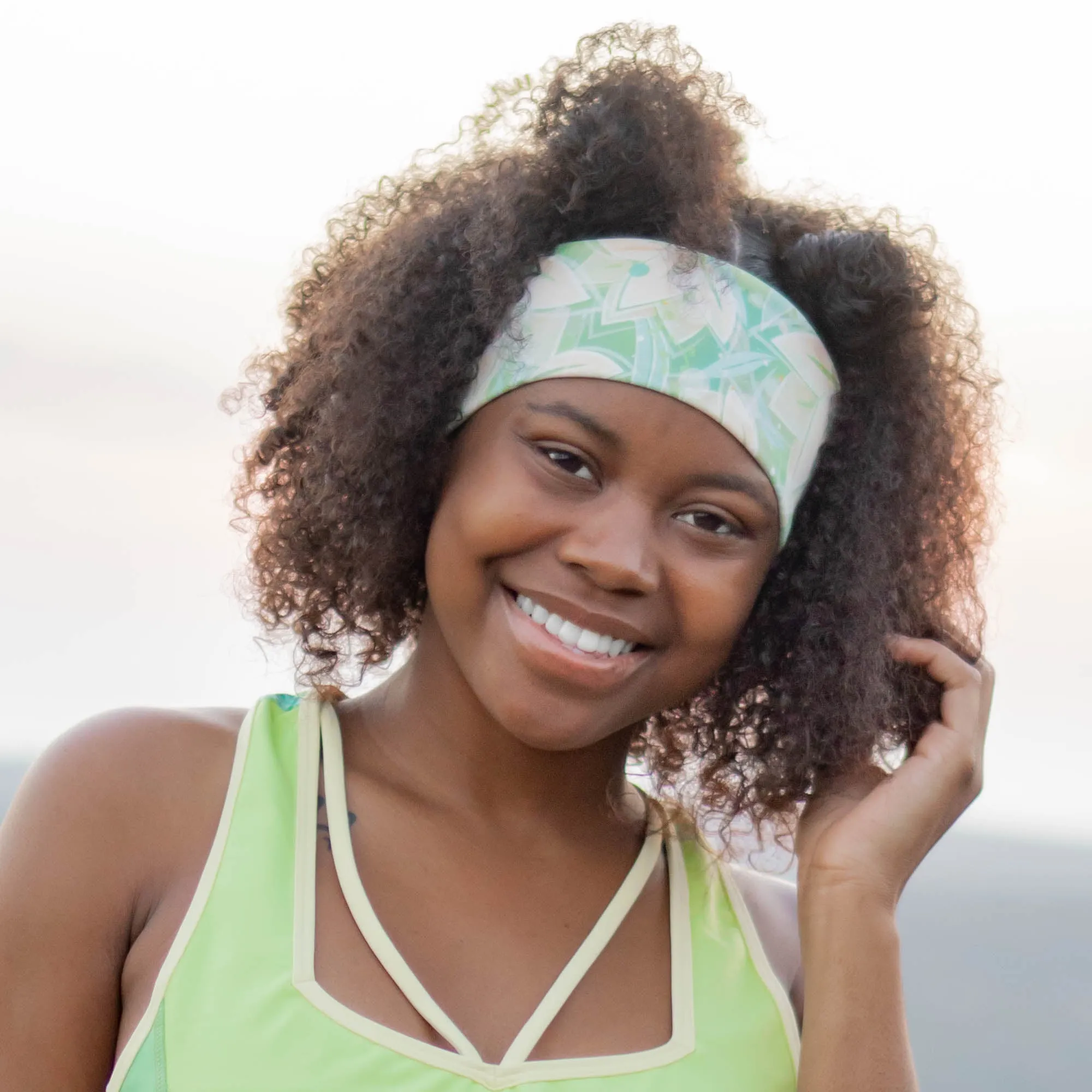 Lily Pad Princess Athletic Headband