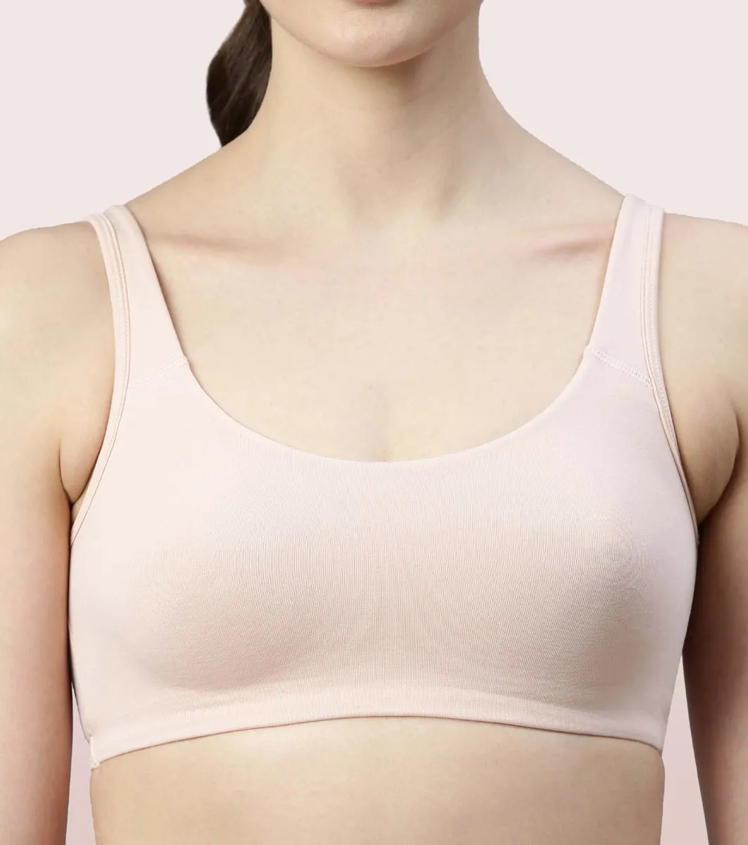 Low Impact Cotton Bra