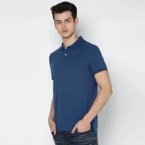 Men Basic Soft Cotton Pique Polo Shirt