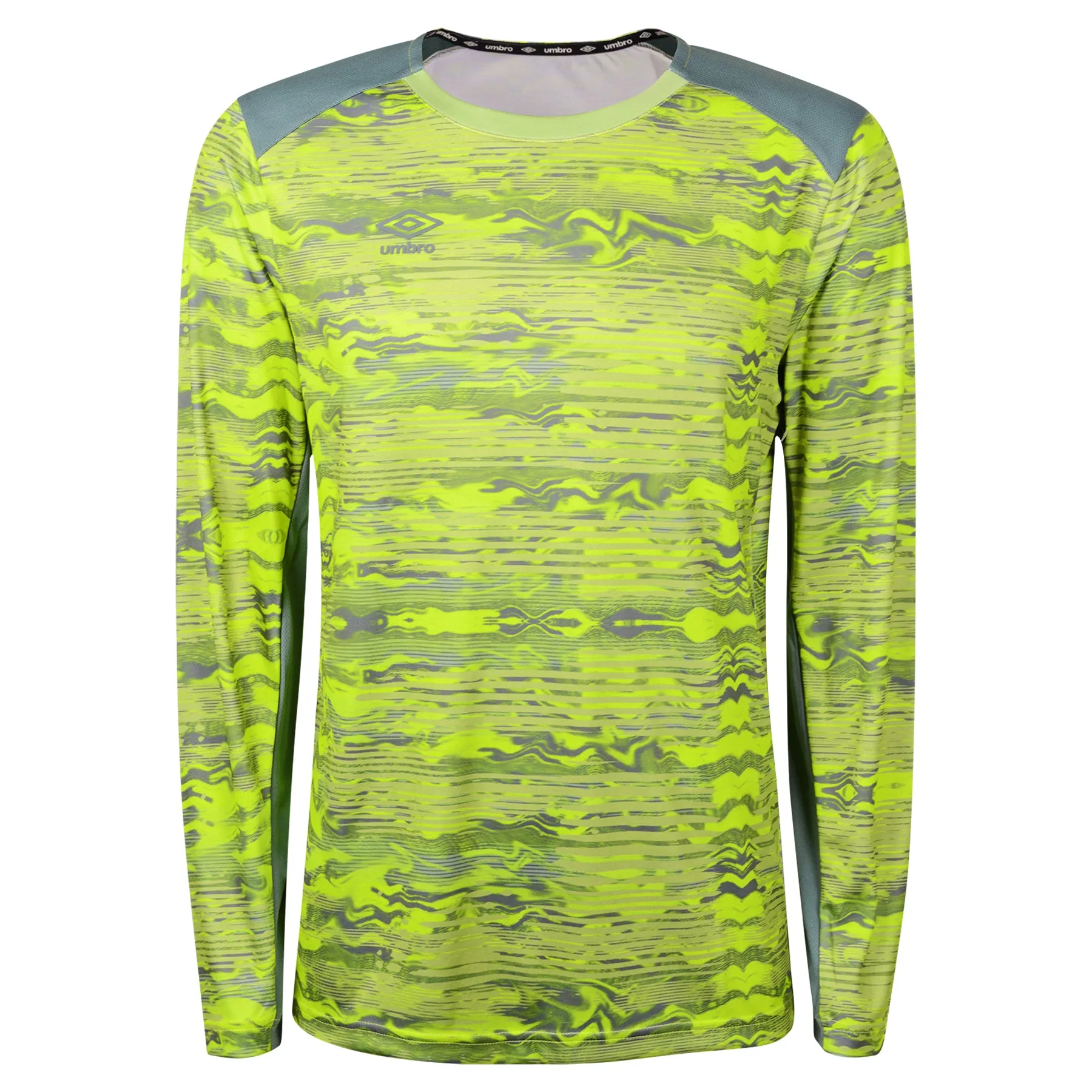 MEN BLURRED TRAINNG LS TOP