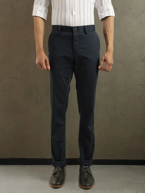 Men Brooklyn Fit Cotton Stretch Trouser