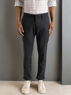 Men Brooklyn Fit Polyester Blend Trouser