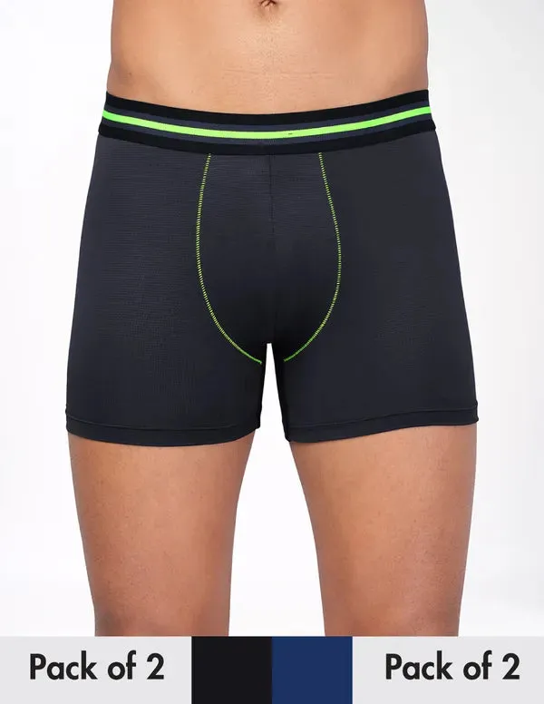 Men Colorblock Trunks with ELASTO LITE