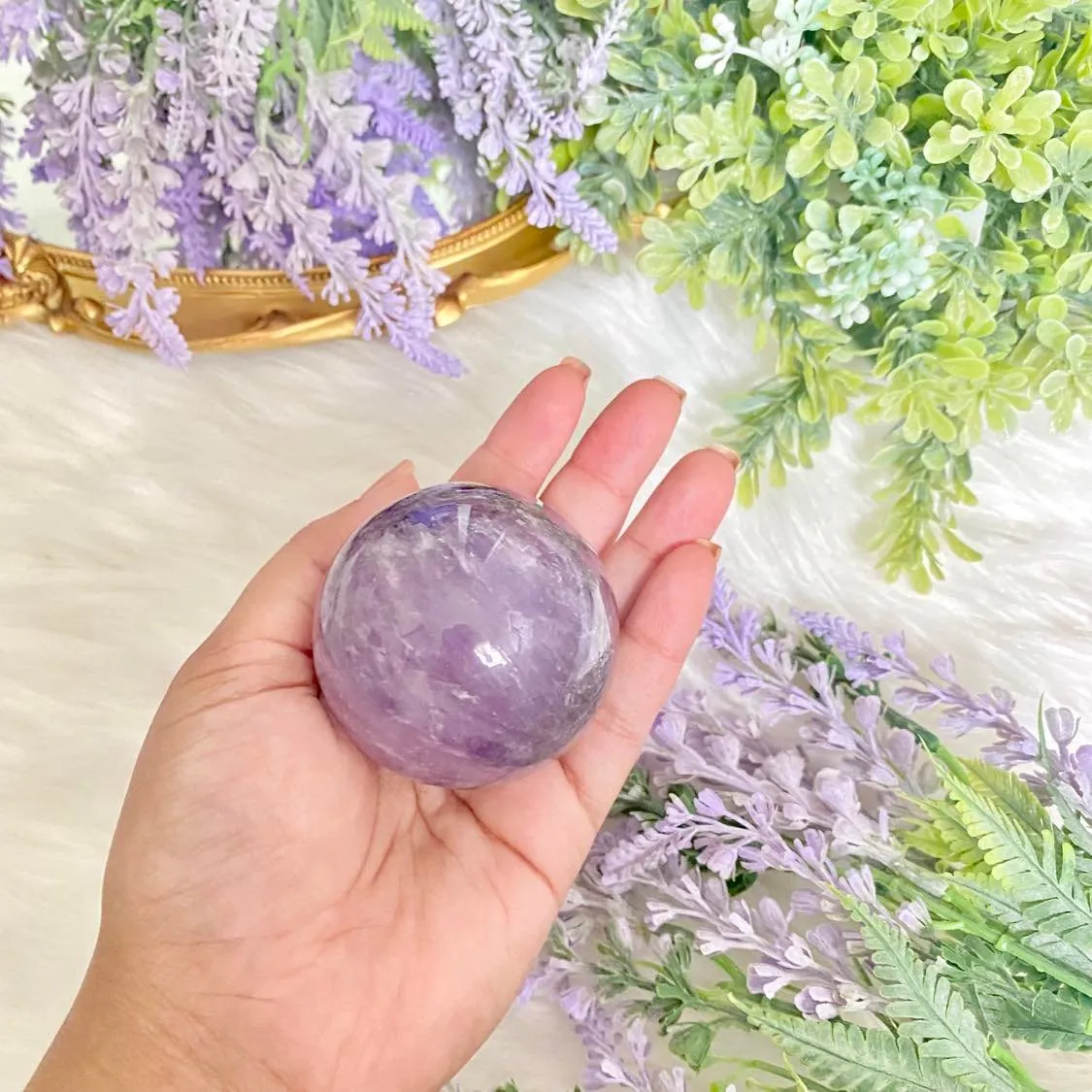 Natural Amethyst Sphere