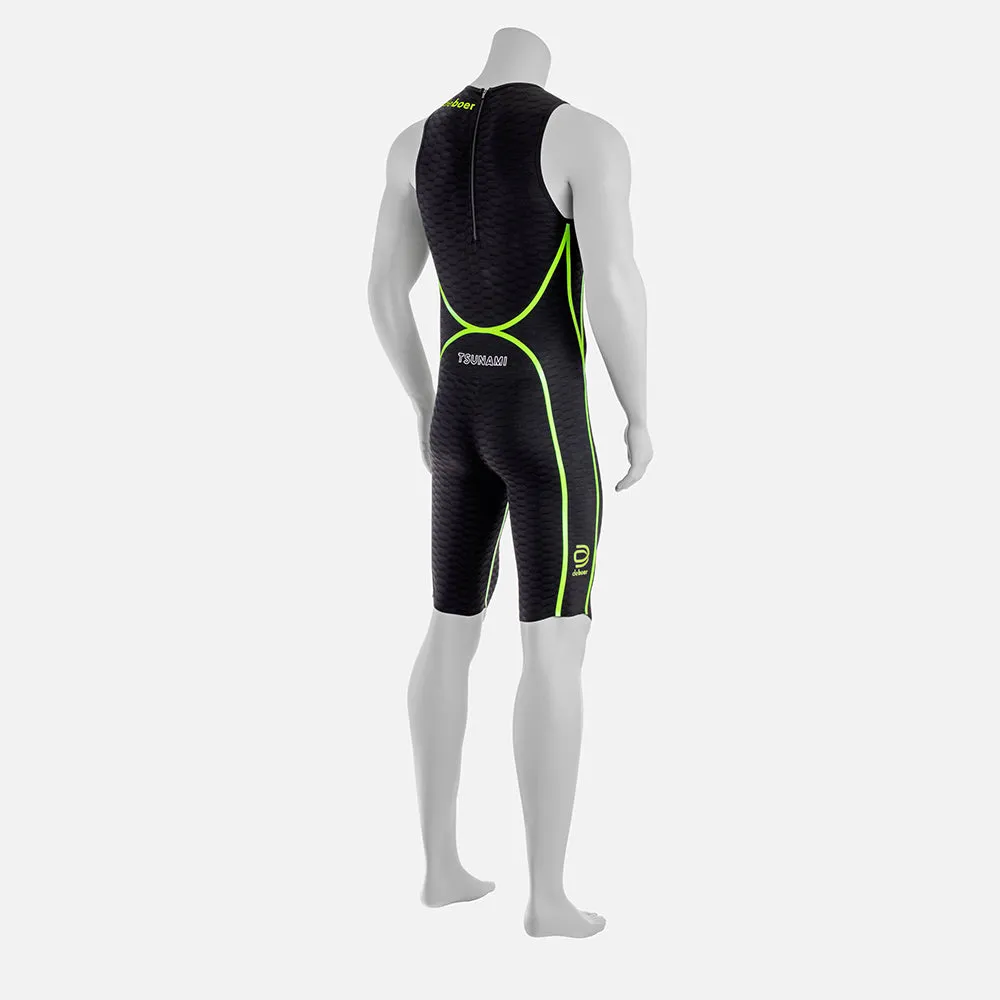 Sure! Heres an optimized version of the product title with descriptive modifiers:

DeBoer Mens Tsunami 3.0 High-Performance Triathlon Wetsuit