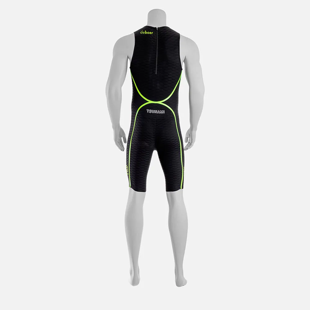 Sure! Heres an optimized version of the product title with descriptive modifiers:

DeBoer Mens Tsunami 3.0 High-Performance Triathlon Wetsuit