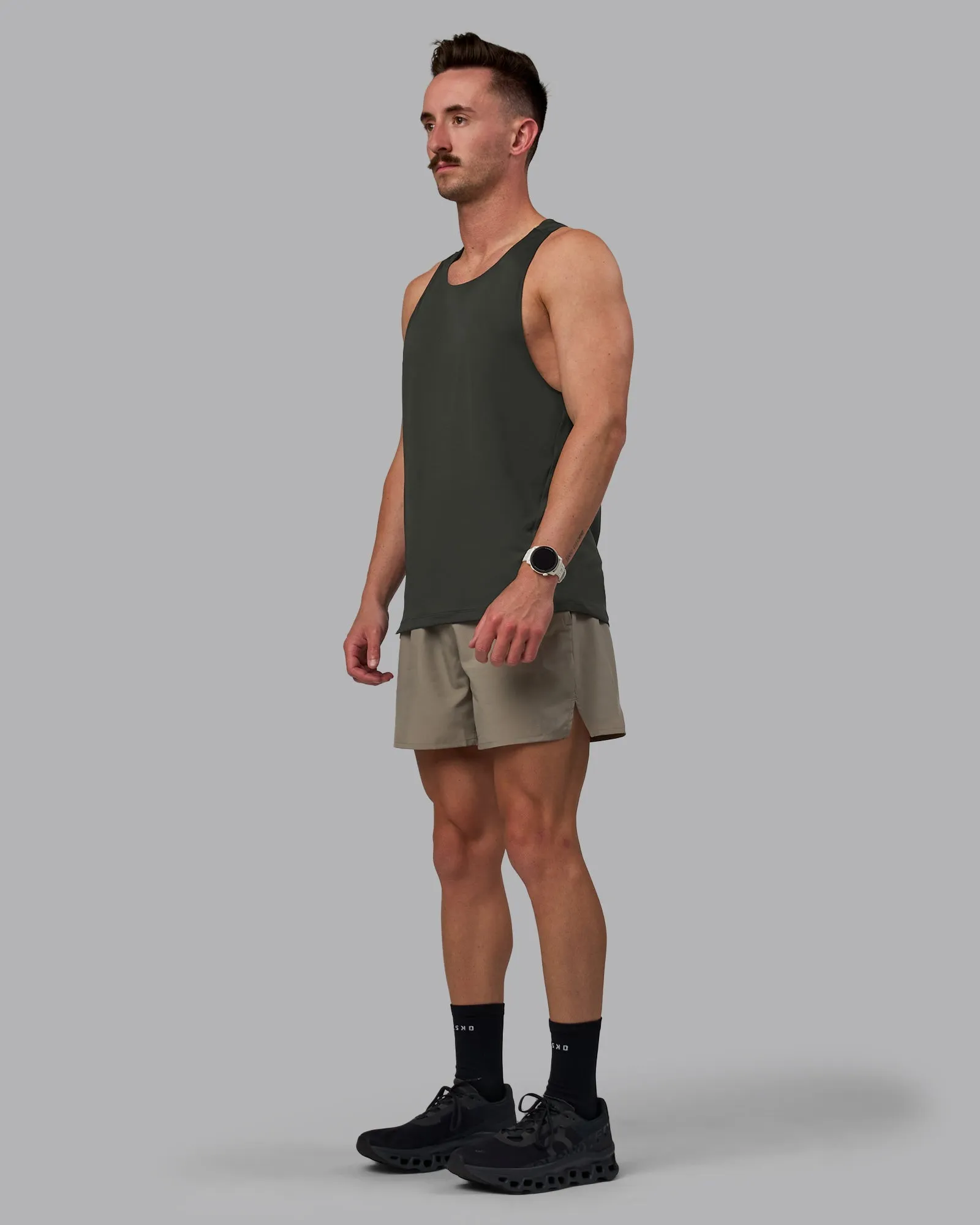 Pace Running Tank - Pirate Black