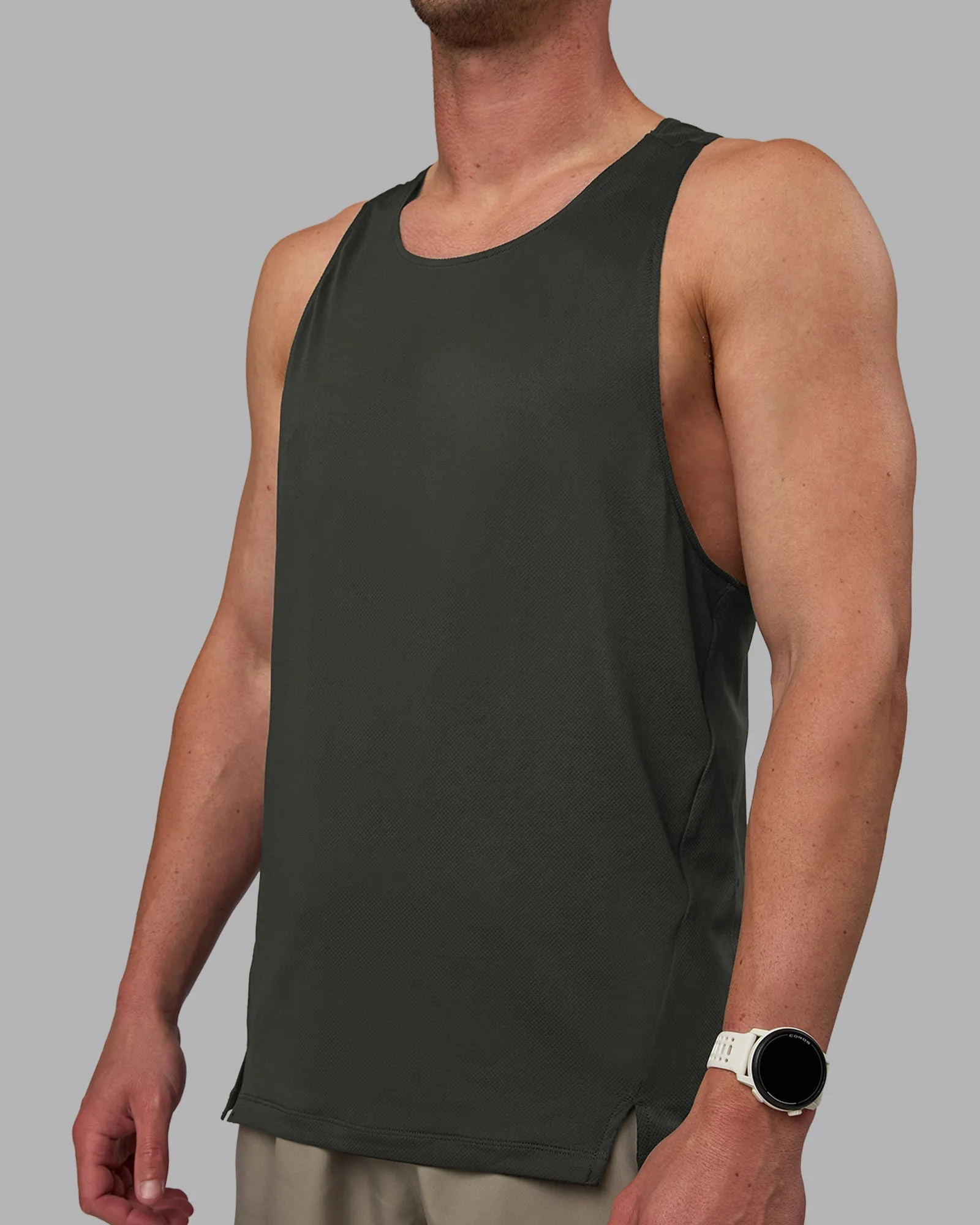 Pace Running Tank - Pirate Black