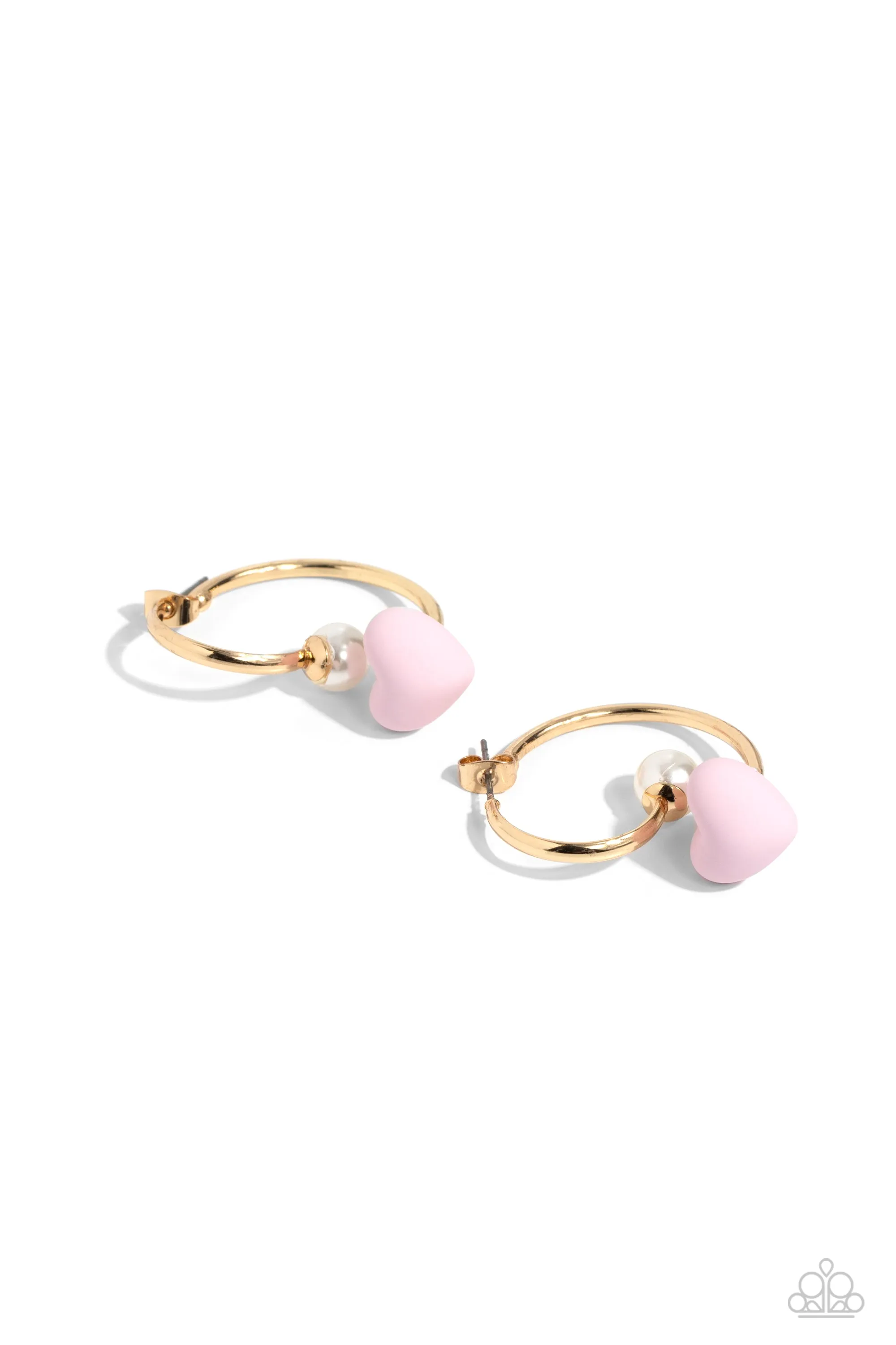 Paparazzi Romantic Representative Pink Earrings