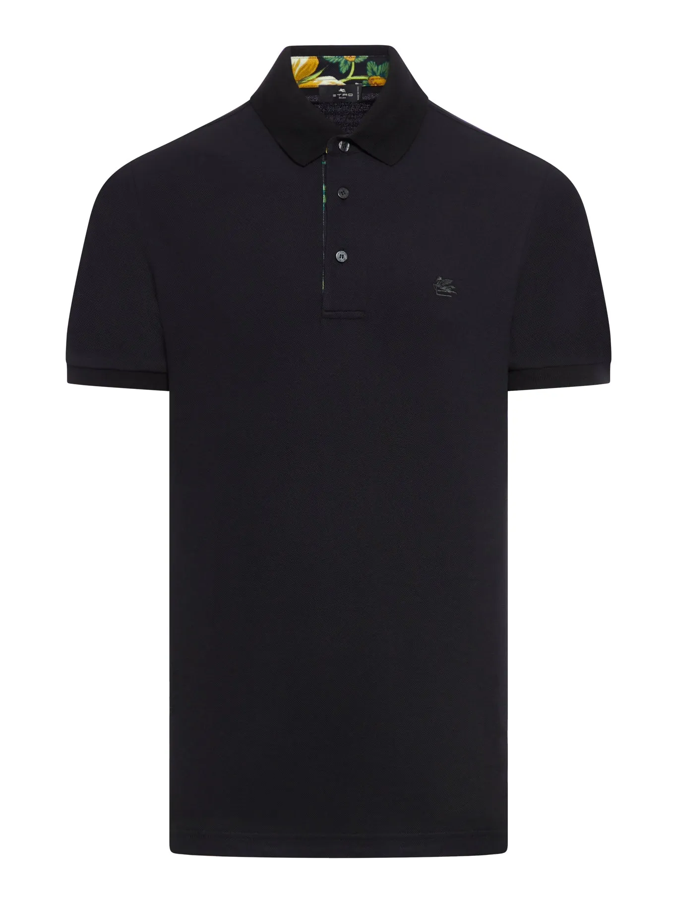 Pegaso-embroidered cotton polo shirt