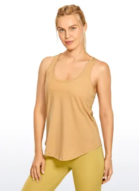 Pima Cotton Tank Racerback