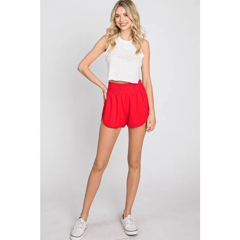 Plus Size Athletic Jogger Shorts