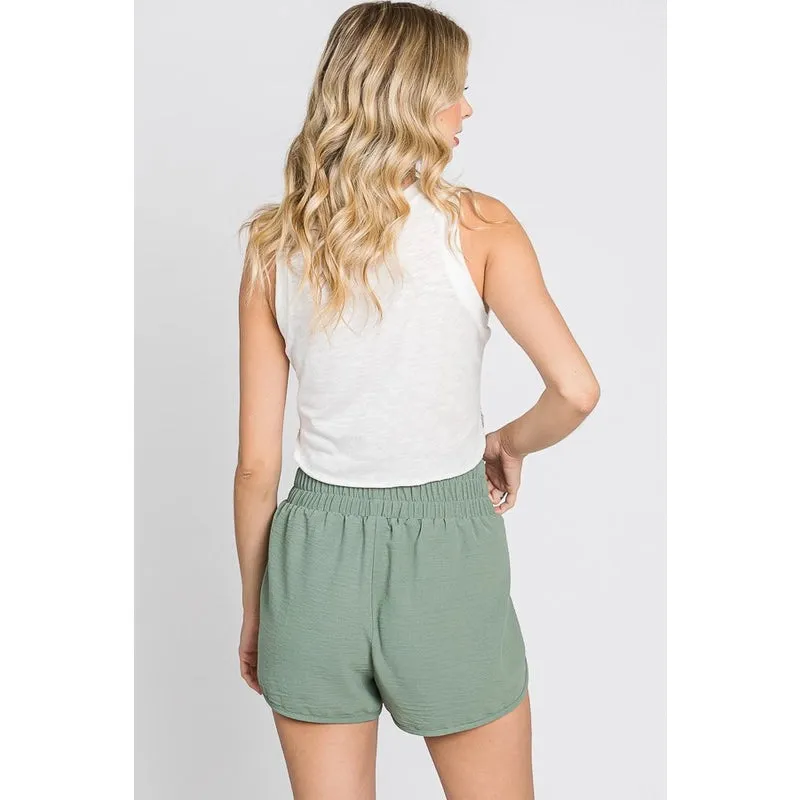 Plus Size Athletic Jogger Shorts