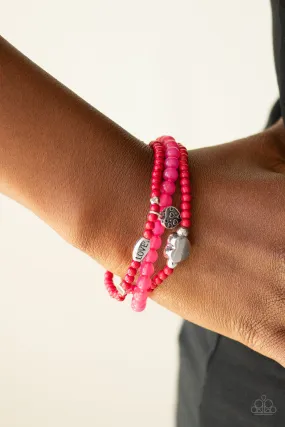 Really Romantic - Pink Paparazzi Bracelet