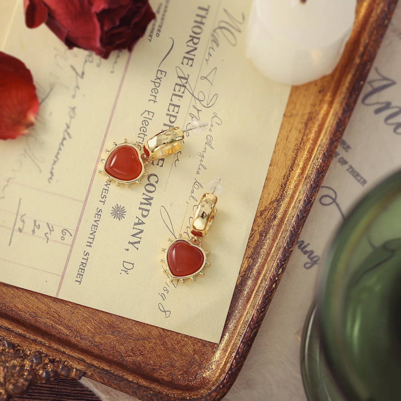 Romantic Heart Earrings