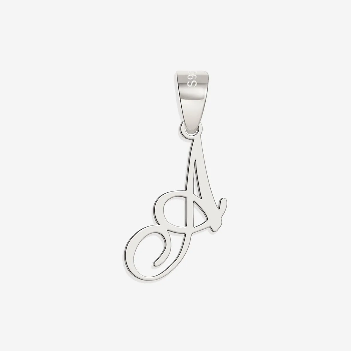 Romantic Initial Charm Pendant