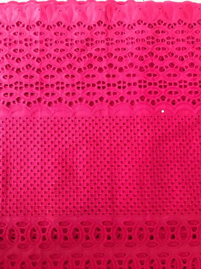 Romantic Pink Lace Fabric