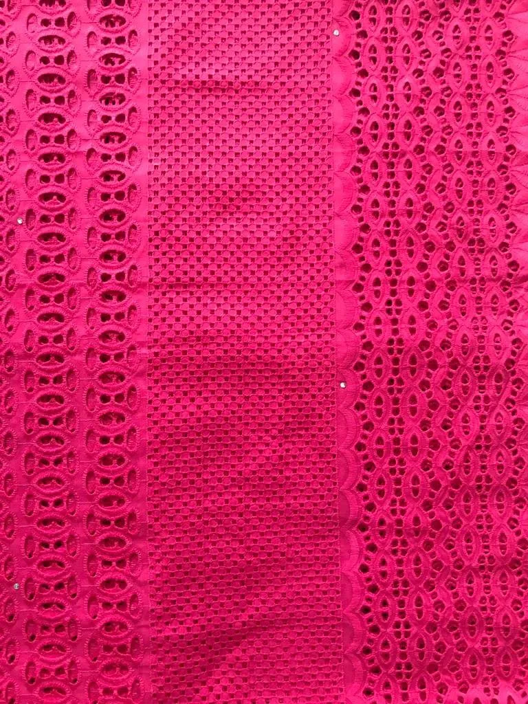 Romantic Pink Lace Fabric