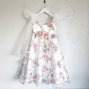 Rosie - Romantic wedding flower girl dress