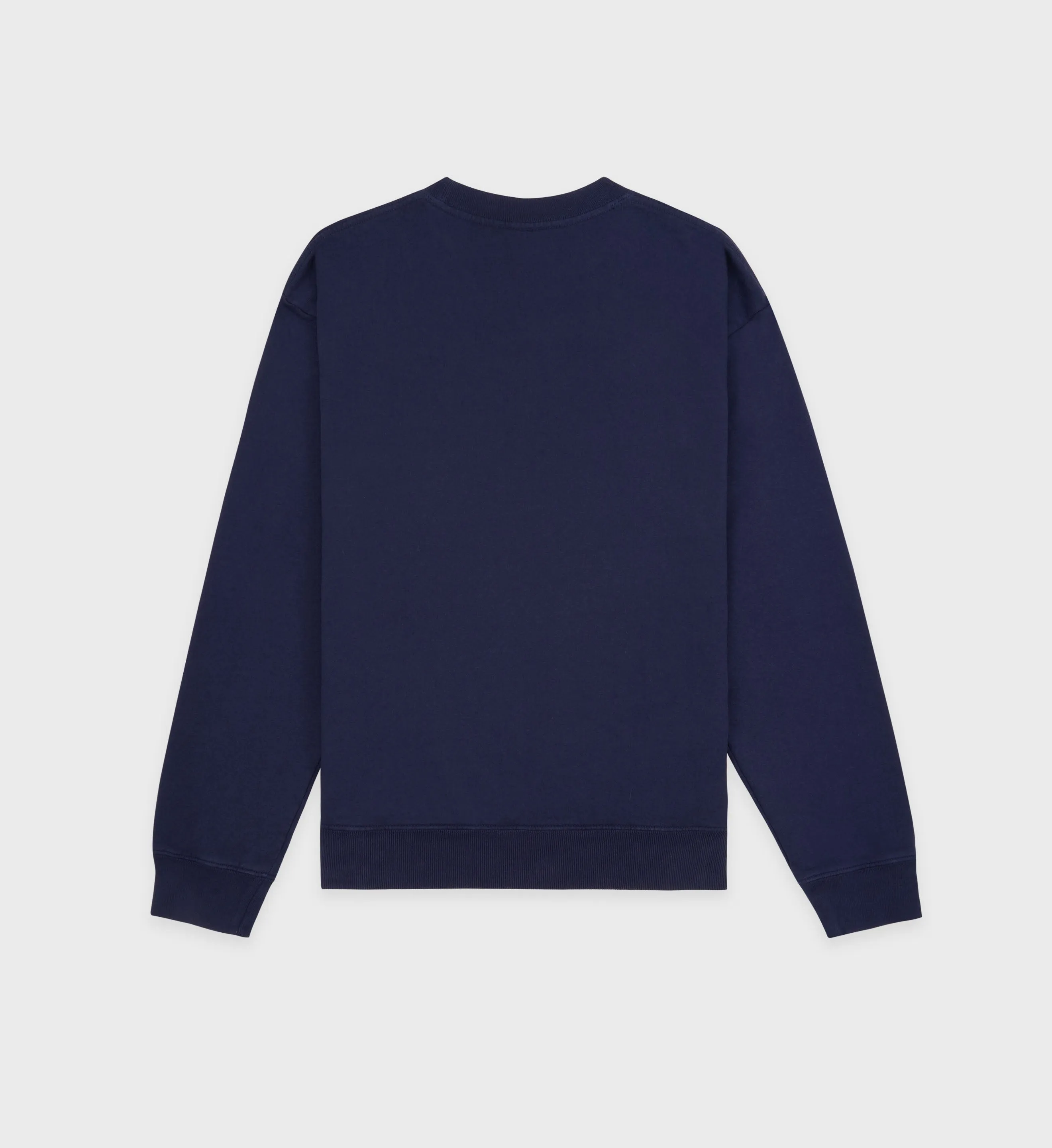 Running Man Crewneck - Navy/White