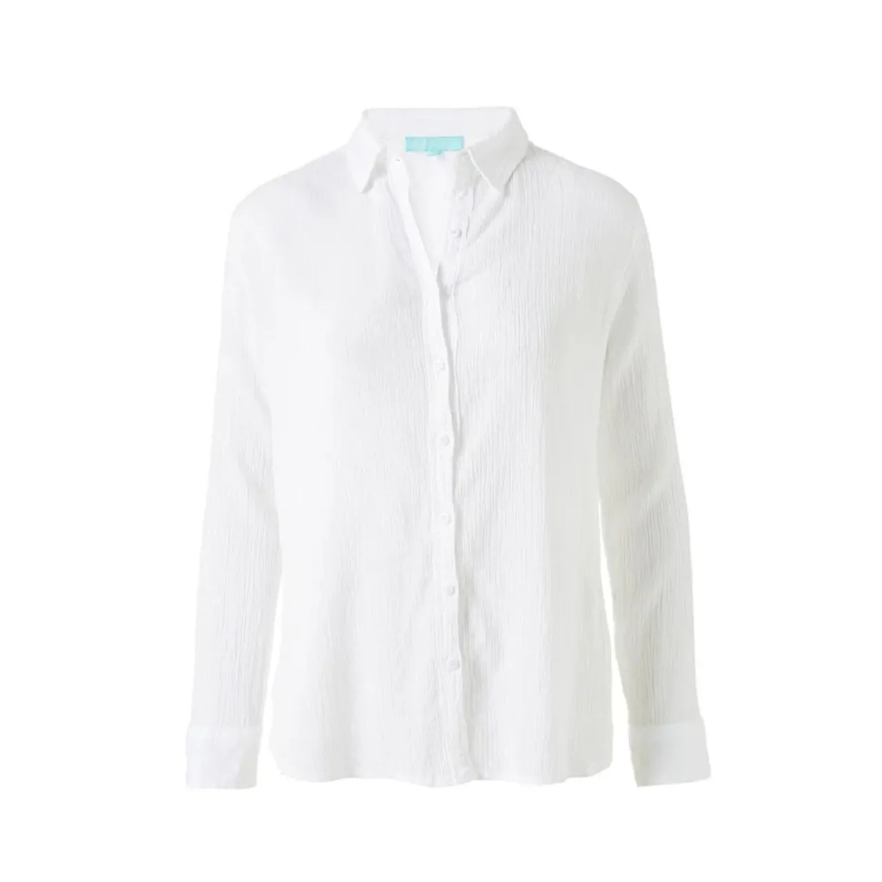 Tina White Cotton Shirt