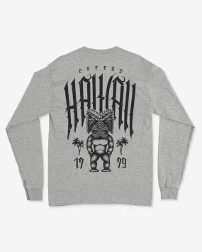 TOO Kū Athletic Heather Longsleeve