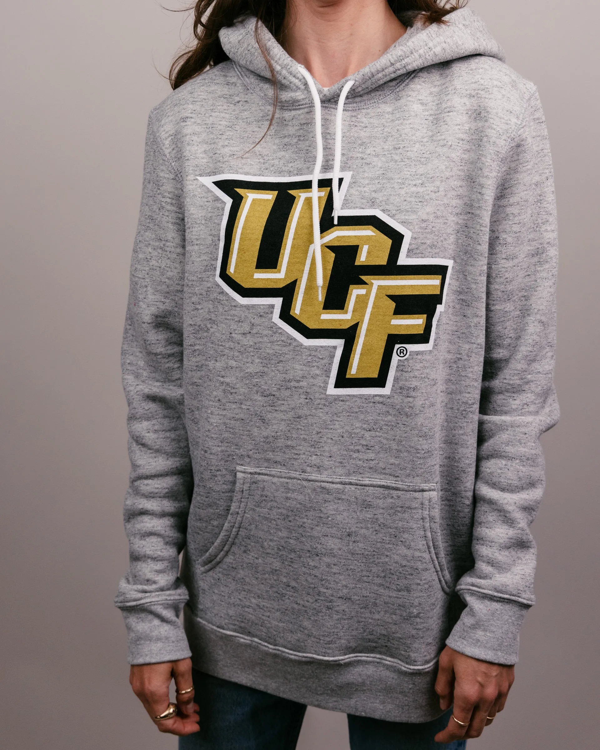 UCF Knights Logo Athletic Grey Hoodie