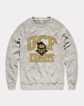 UCF Knights Mascot Arch Athletic Grey Crewneck