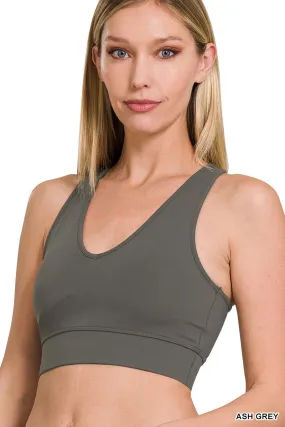 V-Neck Athletic Bra