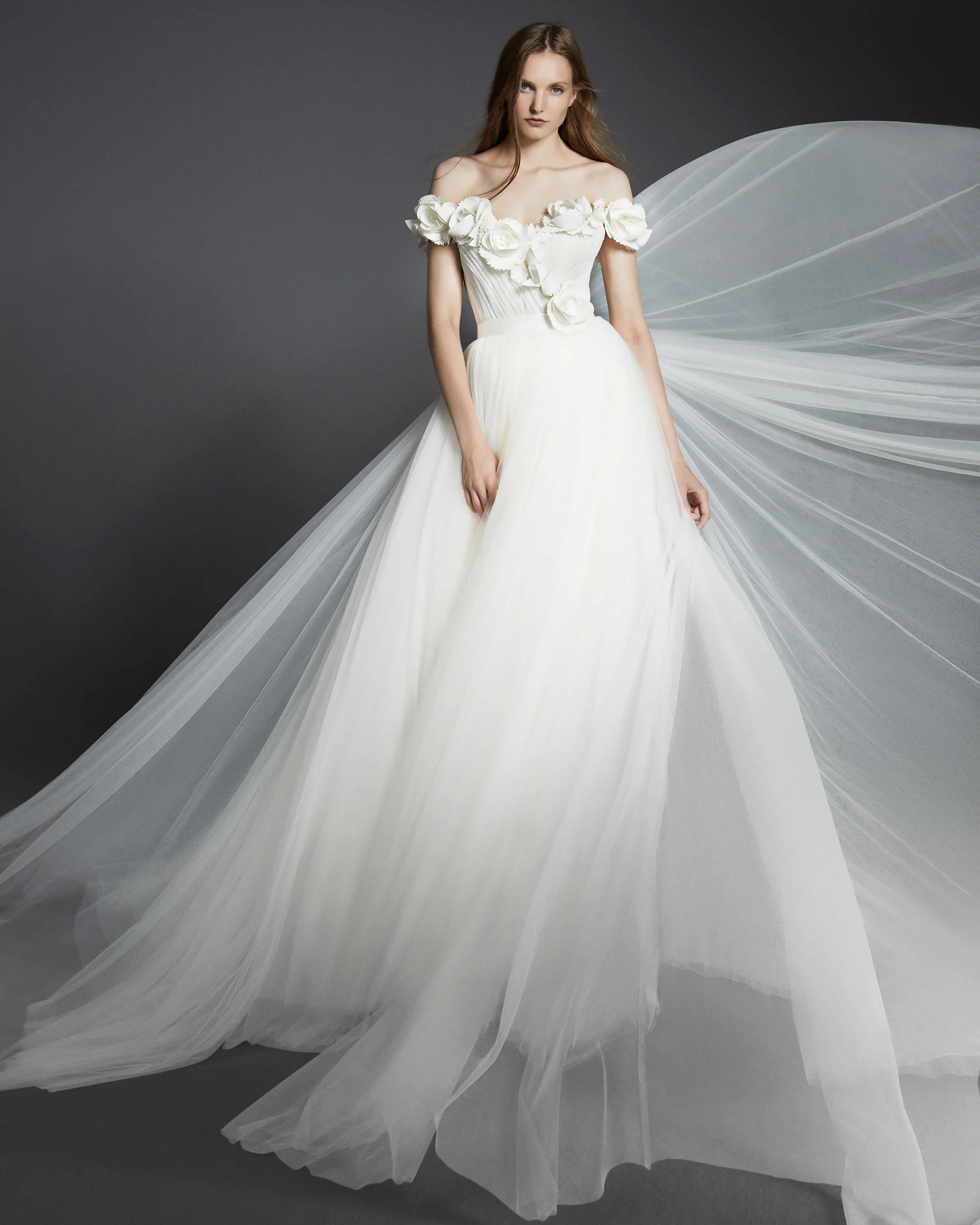 VRM403 - ROMANTIC FLORALS TULLE DREAM