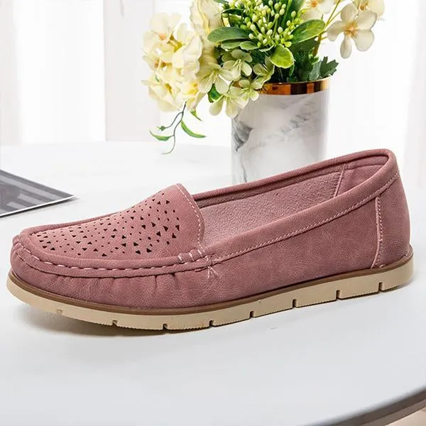 Women's Casual Fashion Daily Hollow Flats 88849497S