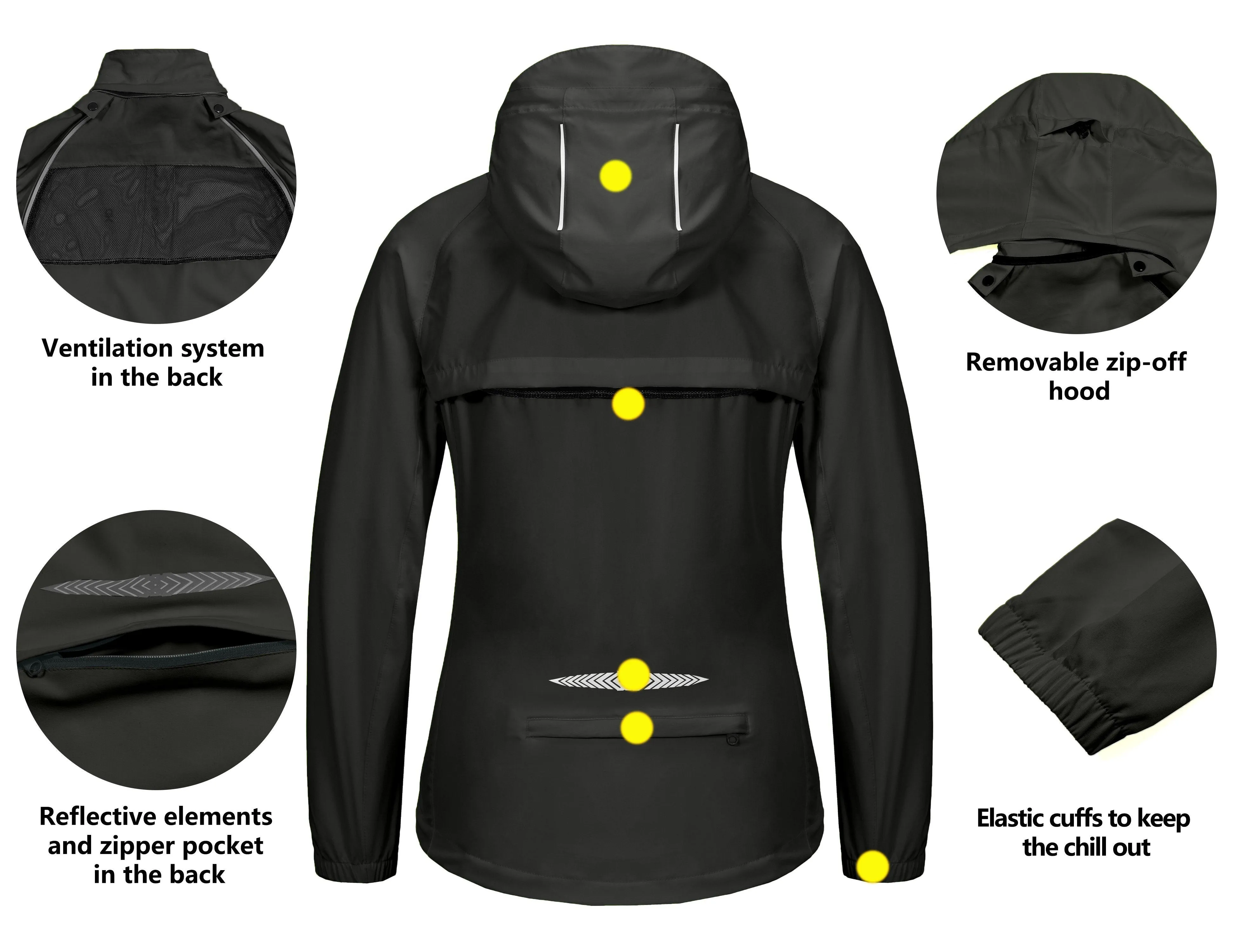 Women's Quick-Dry Running UPF 50  Cycling Jacket